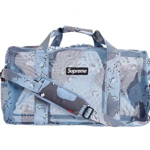 Supreme mesh big duffle bag